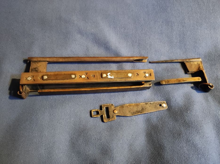 Stara kłódka skobel zamek Tuarega Sahara antyk XIXw