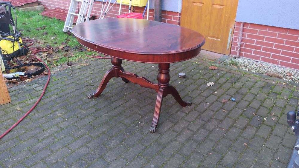 Stół drewniany rozkładany do salonu 180x91cm