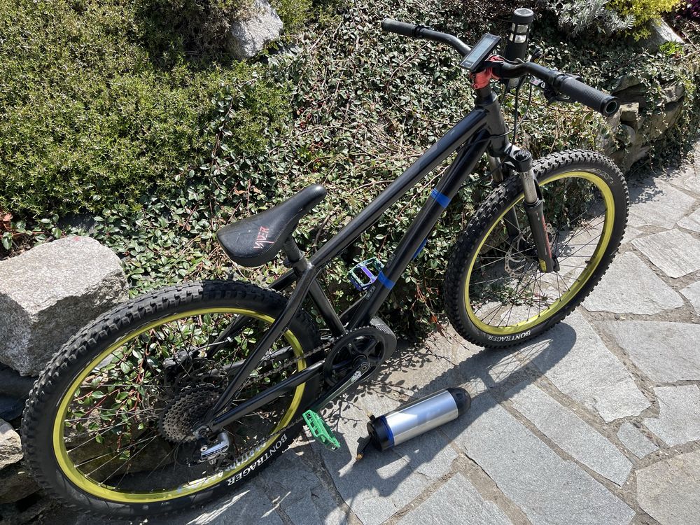 Rower Kellys whip konwersja na E bike elektryczny dirt