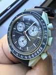 Użyty Omega Swatch Ziemia SO33G100, bez usterek