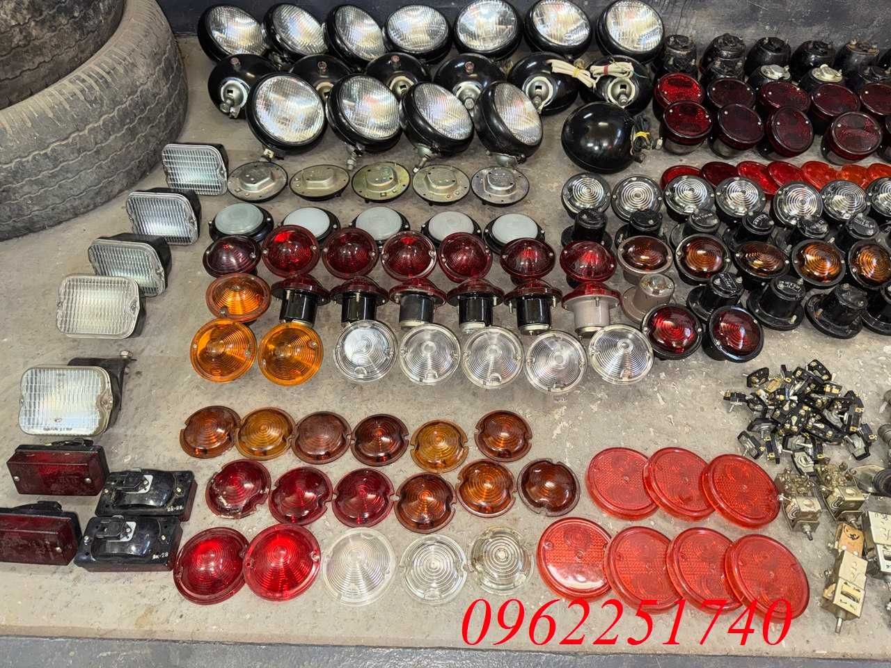 Фари, фонарі, габарити, перемикачі Газ 51, Газ 52, Газ 69, МТЗ, ЮМЗ