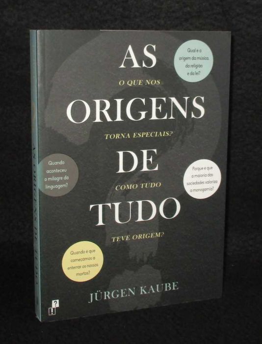 Livro As Origens de Tudo Jürgen Kaube