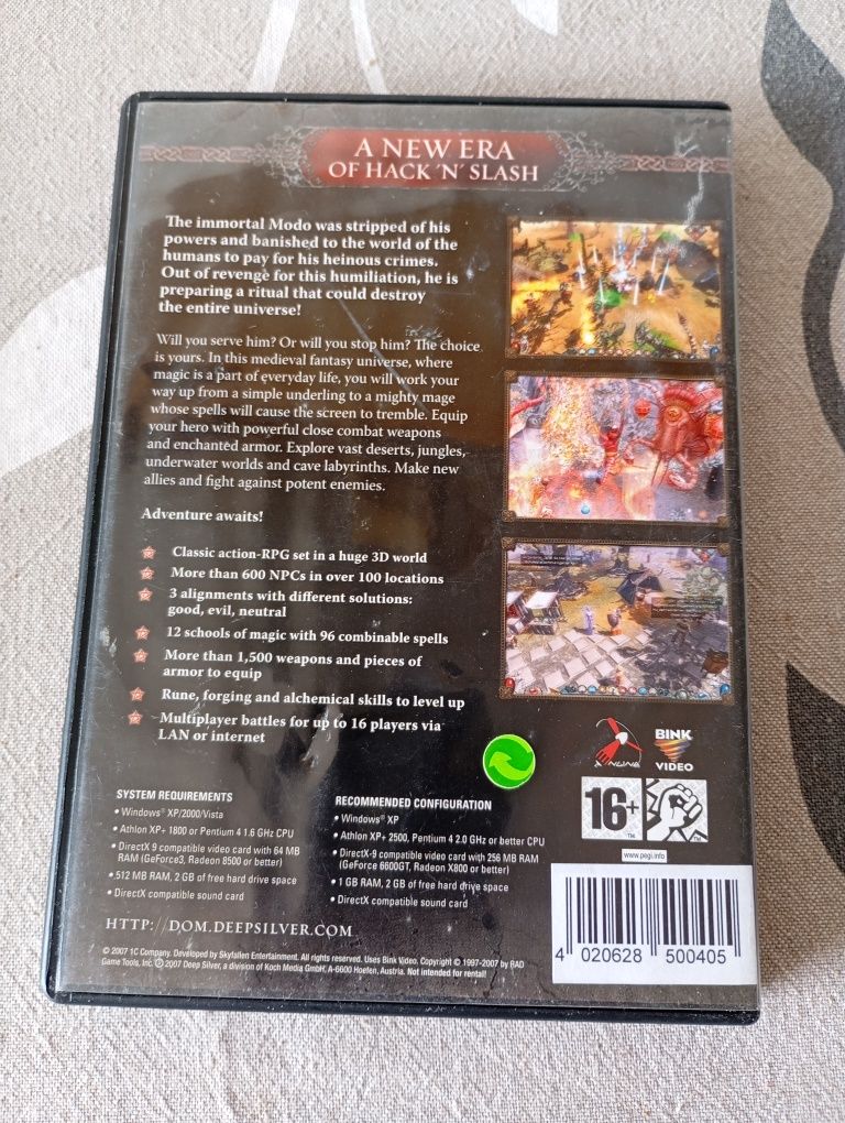 Dawn of Magic Pc Cdrom