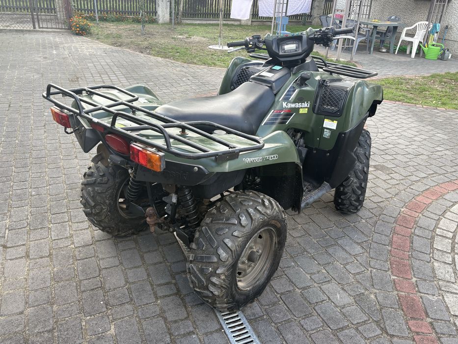 Kawasaki kvf 750 homologacja