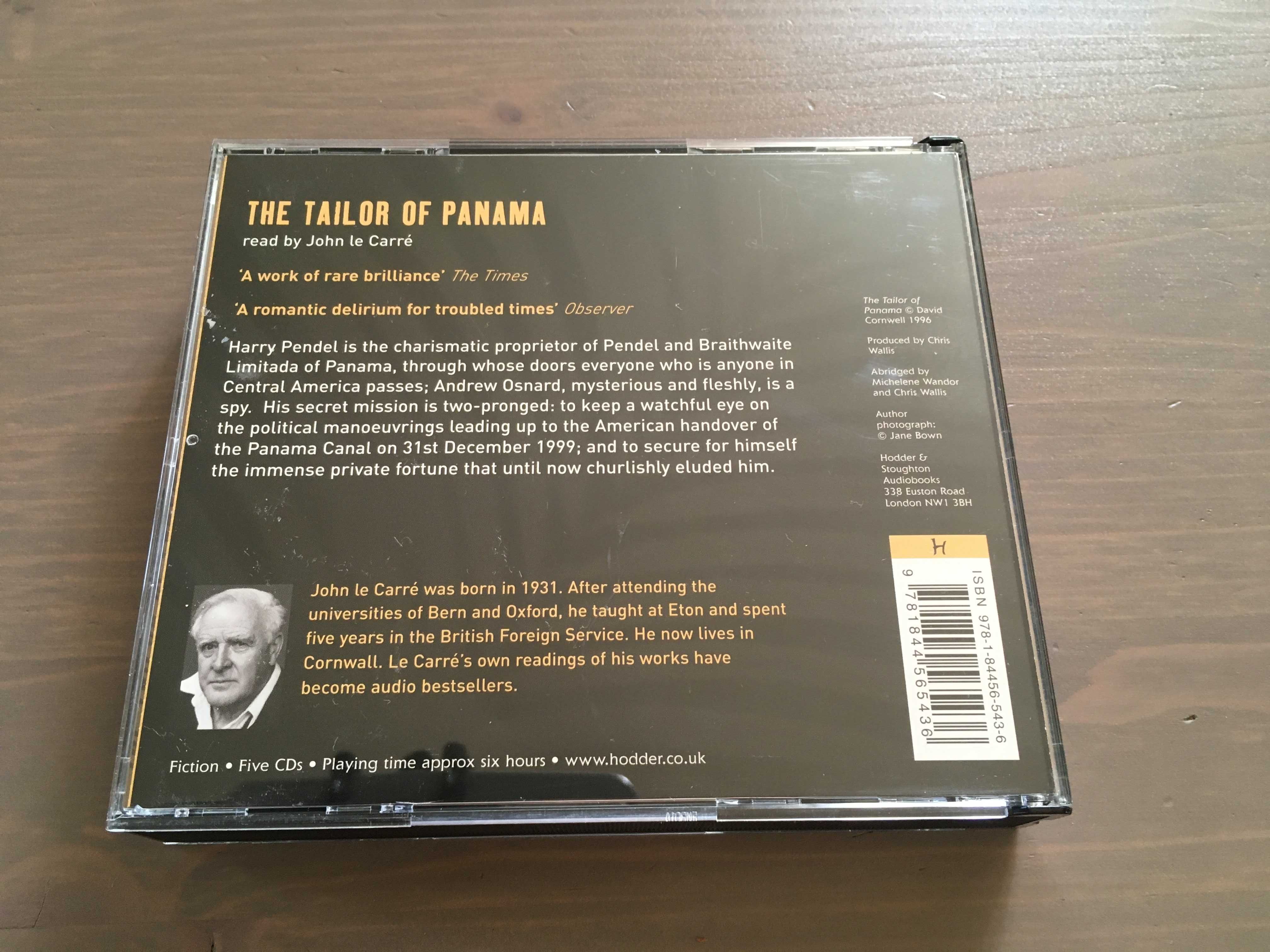 John le Caree - The tailor of Panama - Audiobook po angielsku