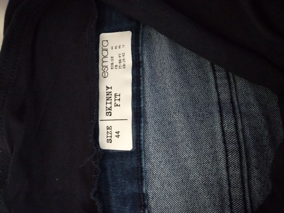 Spodnie ciążowe z pasem