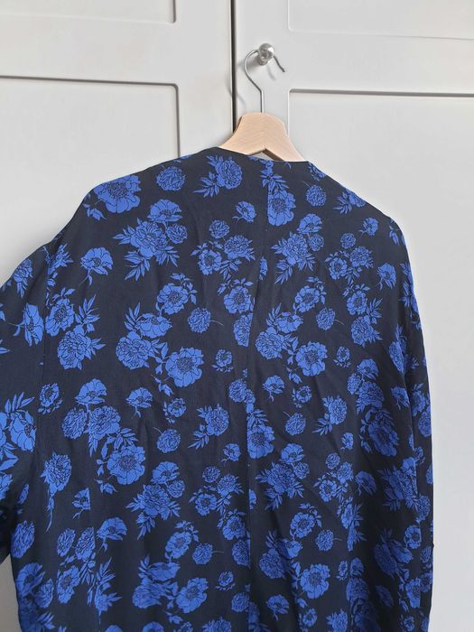 Niebieskie kimono marynarka narzutka 38 40 MSCH Copenhagen 34 36