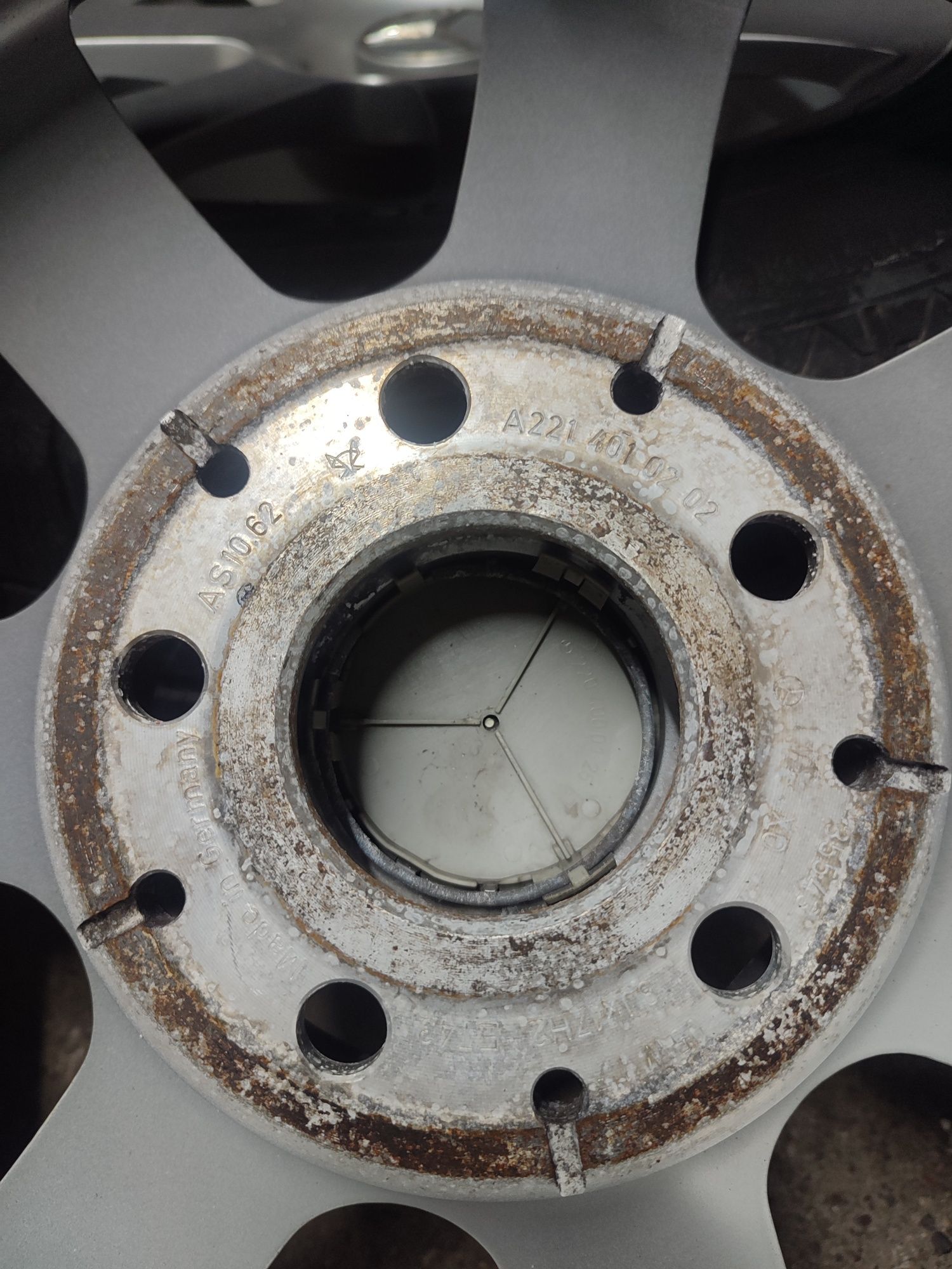 Oryginalne Alufelgi Mercedes 17" 5x112 + dekielki