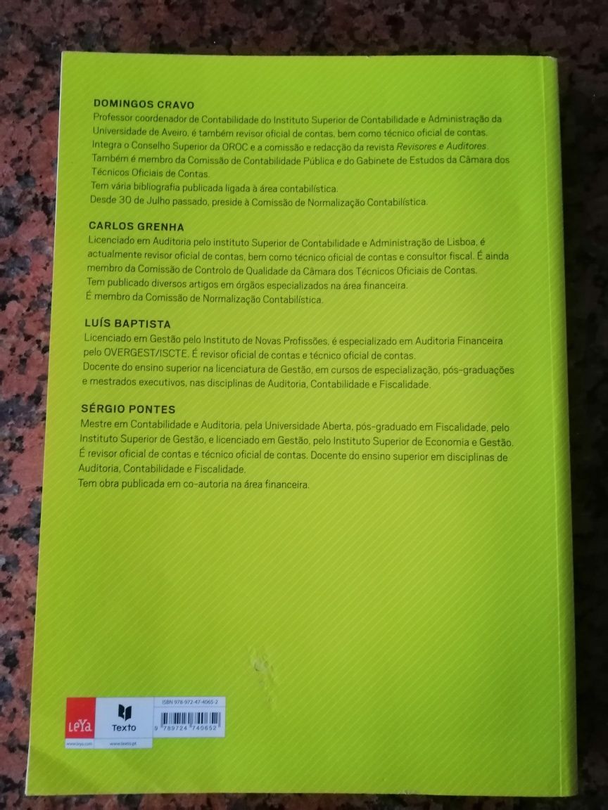 Livro "Sistema de Normalização Contabilística"