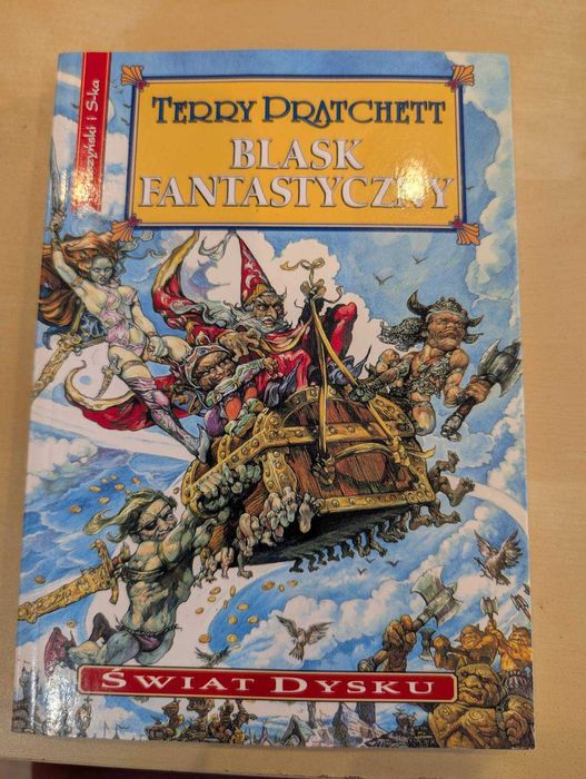 Terry Pratchett - Blask fantastyczny - książka jak NOWA, nieczytana