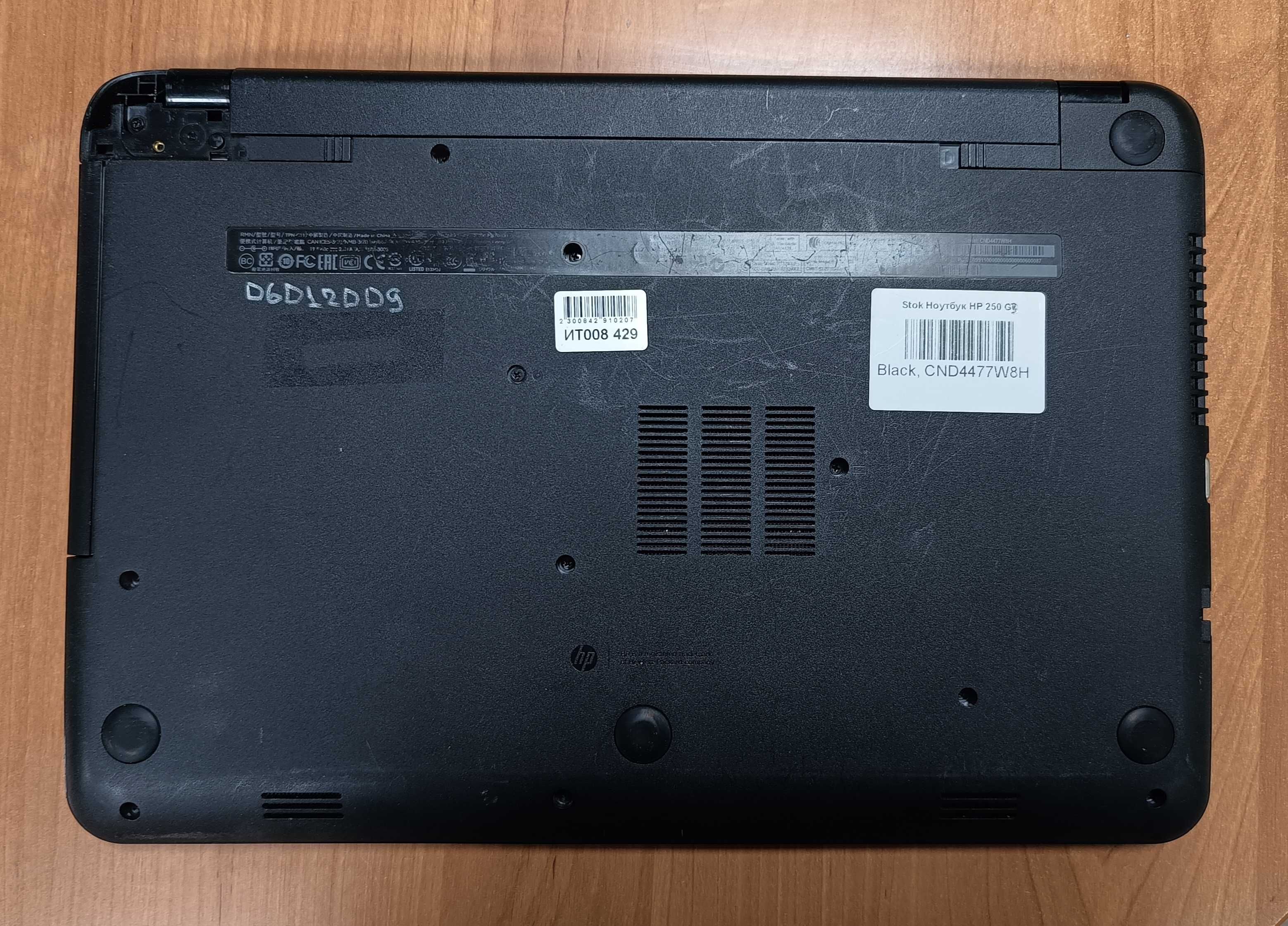 Ноутбук HP 250 G3 (CND4477W8H) Уцінка