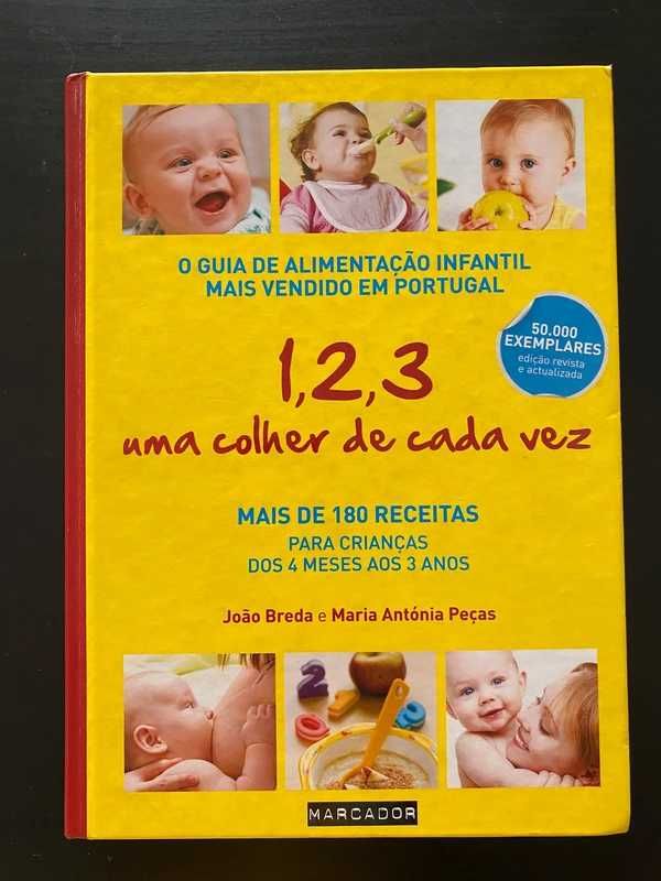 Livro "1,2,3 Uma Colher de Cada Vez"