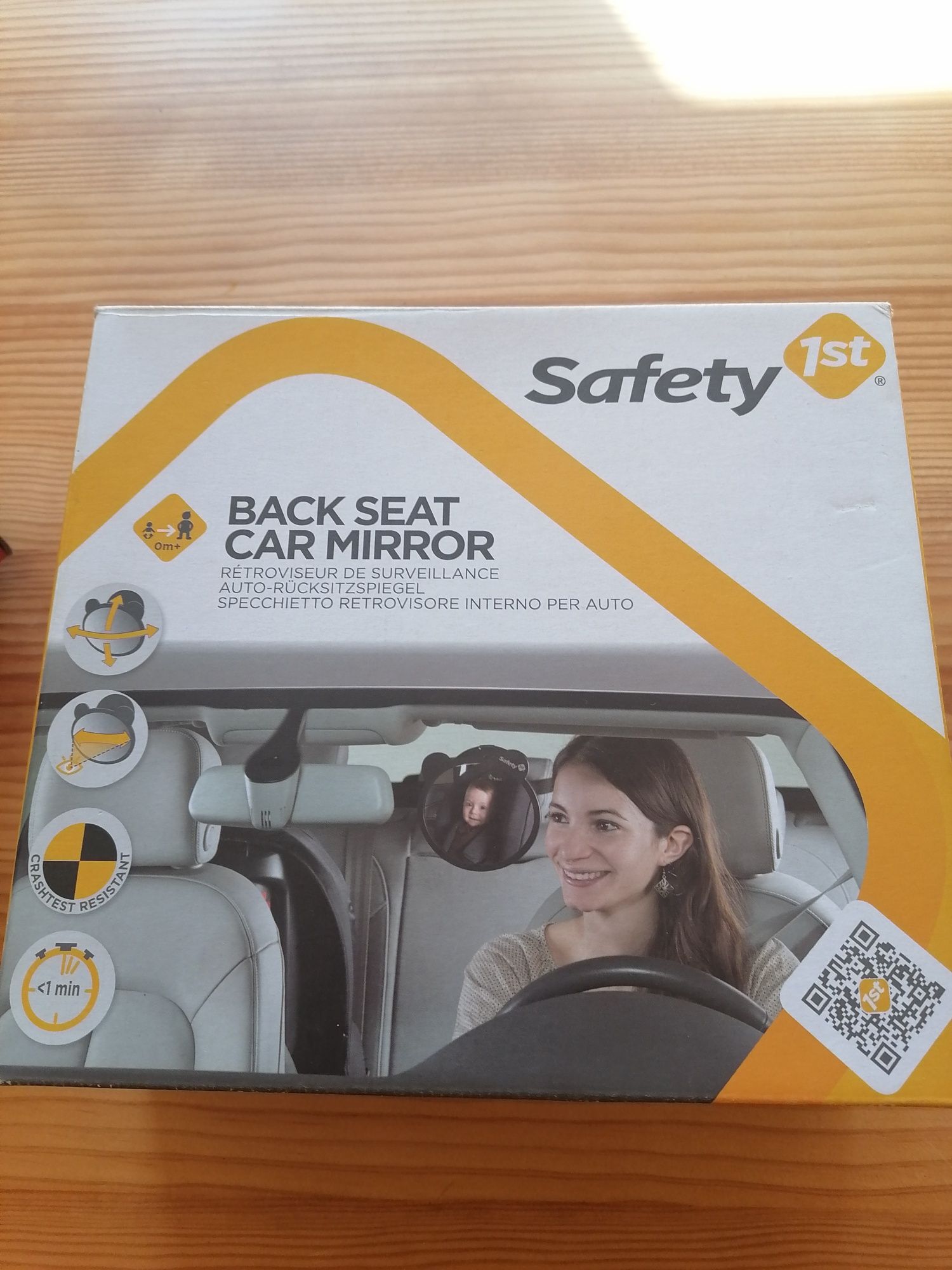 Retrovisor/Espelho de assento traseiro, bebé Safety