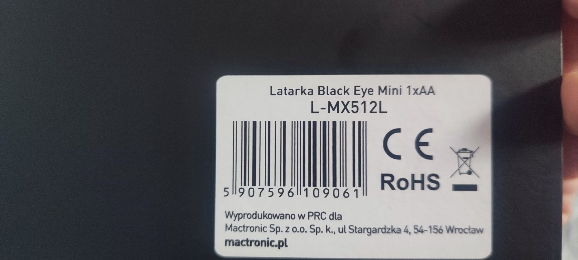 MT Latarka BLACKEYE MINI MX512L 135LM [L-MX512L]