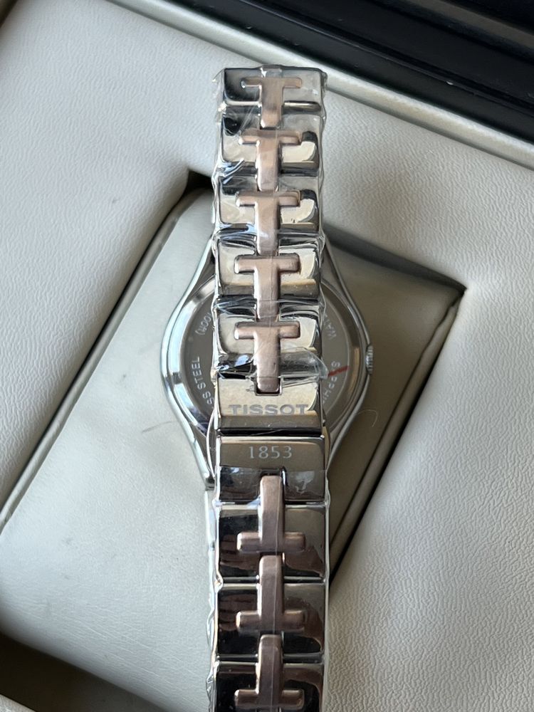 женские наручные часы Tissot T-WAVE steel gold