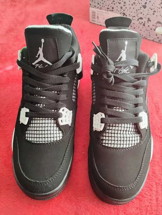 Buty damskie Trampk Jordan 4 Retro White Thunder R.39