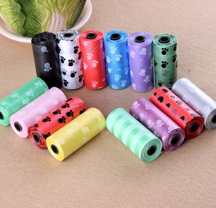 Гигиенические пакеты для уборки за собакой животными