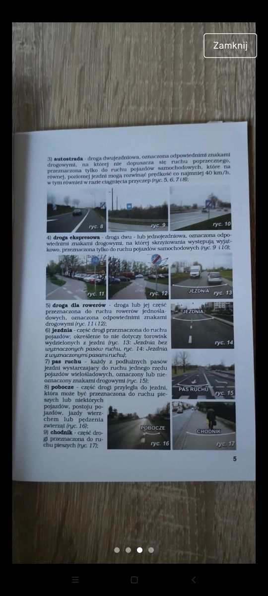 Książka prawo jazdy z 2005 "Abc podręcznik kierowcy" Papuga
