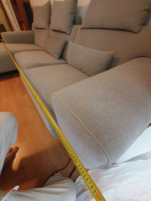 Bizzarto Narożnik, kanapa, sofa, wypoczynek, z szezlągiem dł300x165