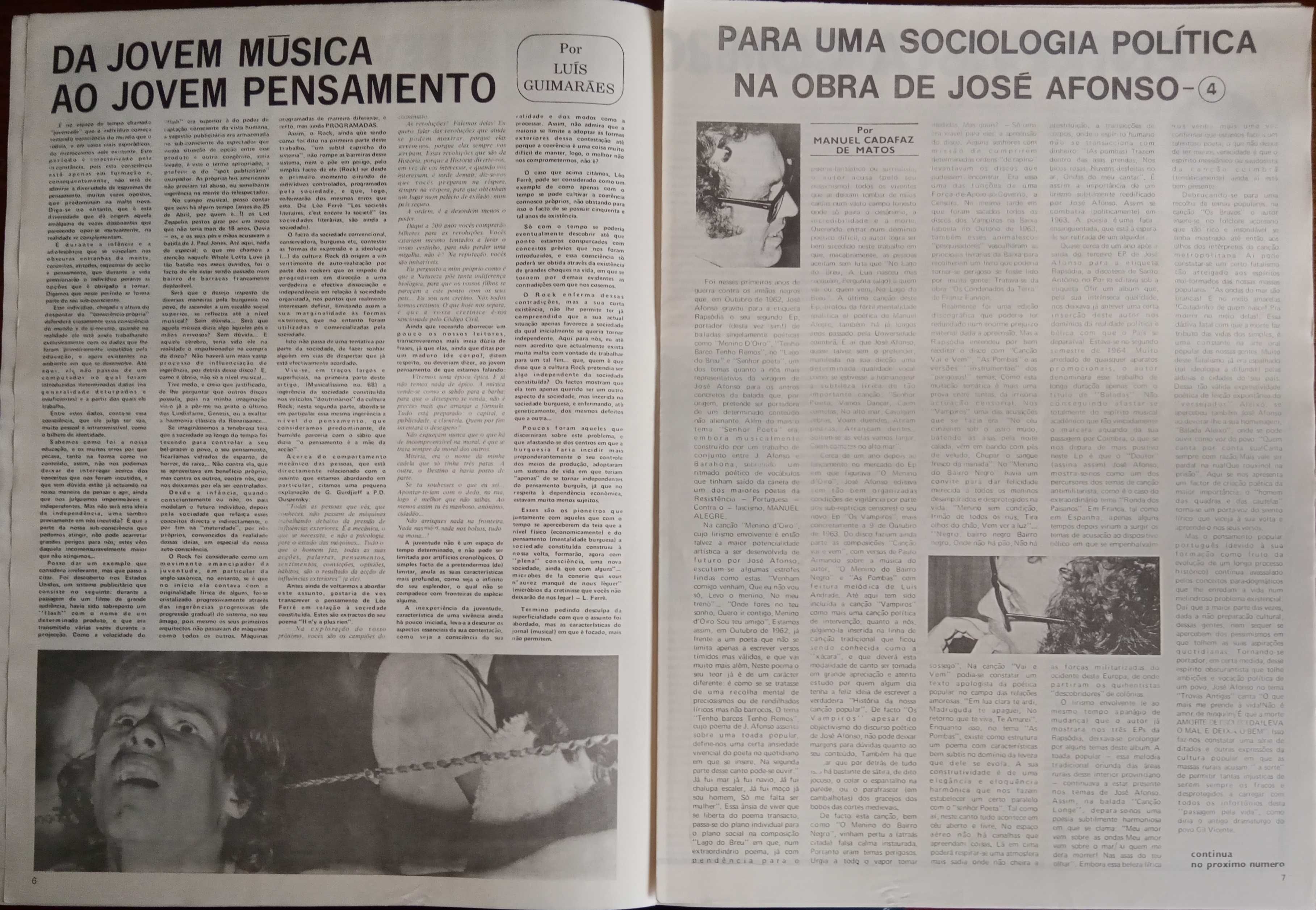 José Afonso	- - -		Musicalíssimo - nr. 91	- - - - -	Jornal