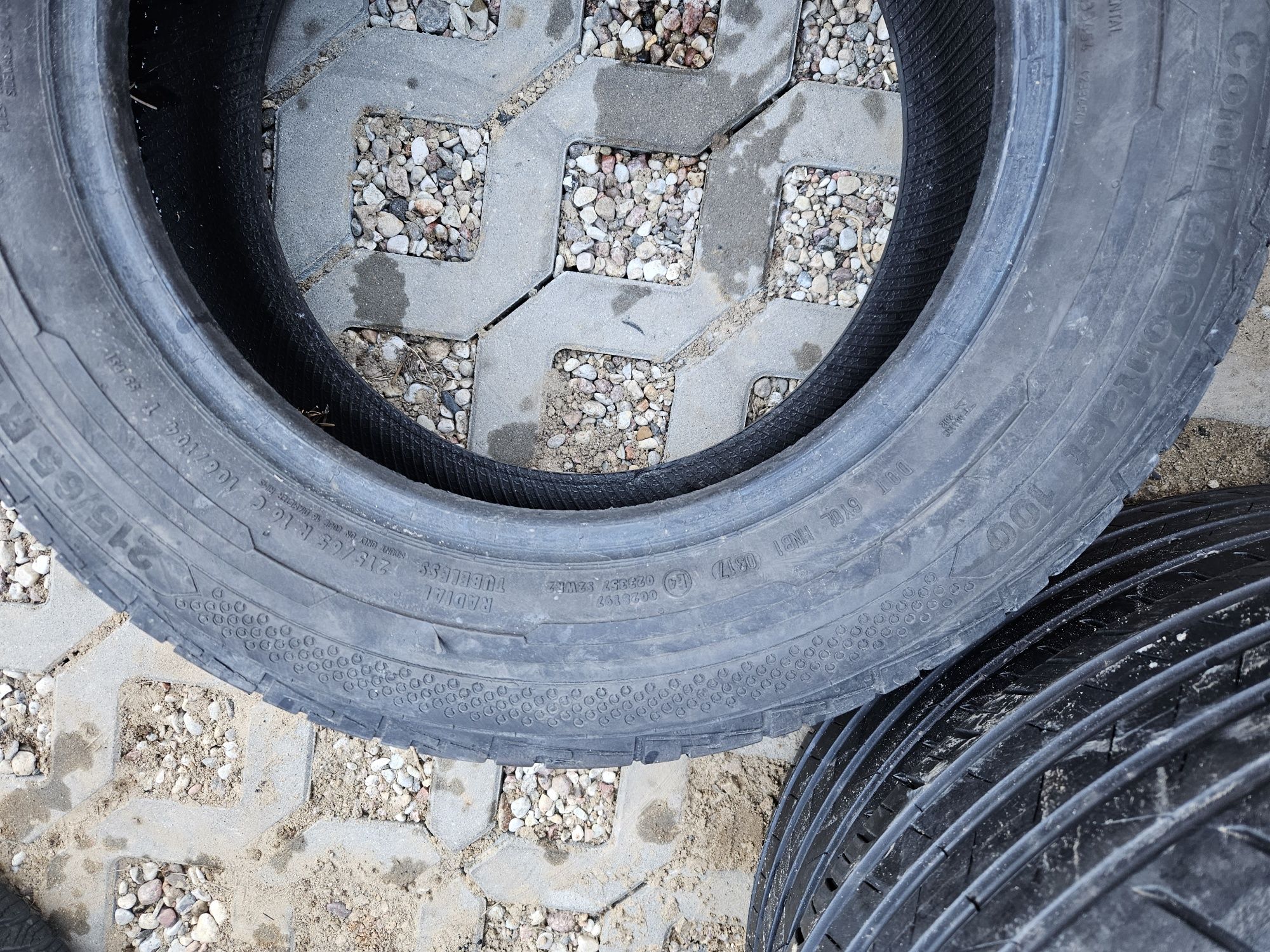 [4szt] Continental 215/65 r16c Letnie /// 6mm!!! MONTAŻ