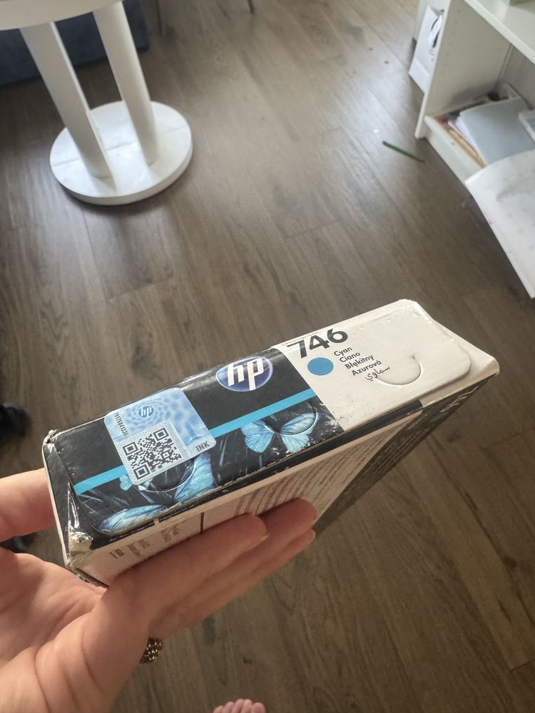 Hp 746 cyan p2v80a 300ml nowy nierozpakowany