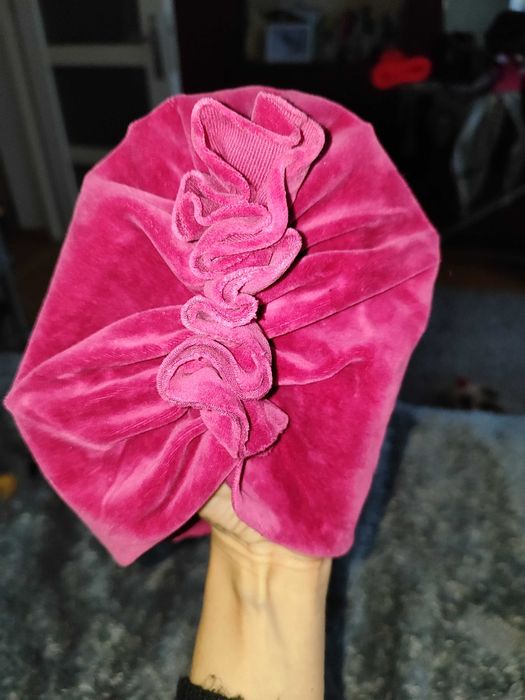 Czapeczka turban dla niemowlaka