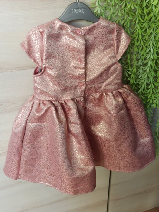 Sg Piękna sukienka 86 , 92 wizytowa balowa urocza sukienka 86 , 92