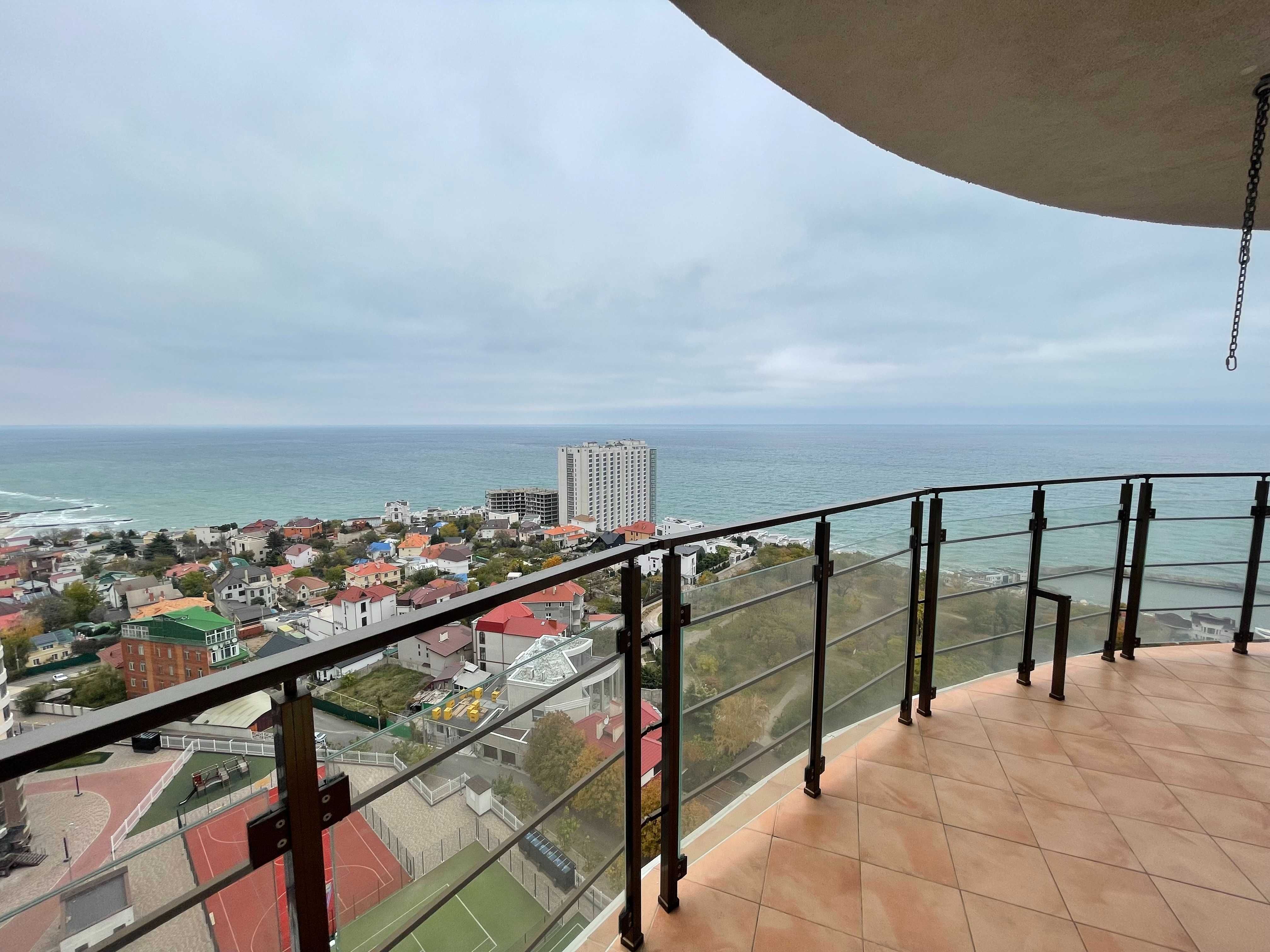 Продам 3 комн. кв-ру 122м2 терраса 37м2 панорама моря Жемчужина Одесса