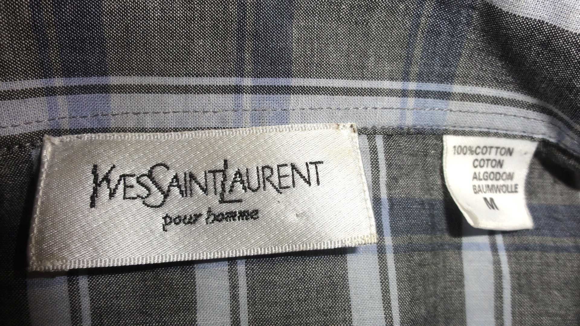Yves Saint Laurent - Oryginalna Koszula Letnia - Rozmiar M