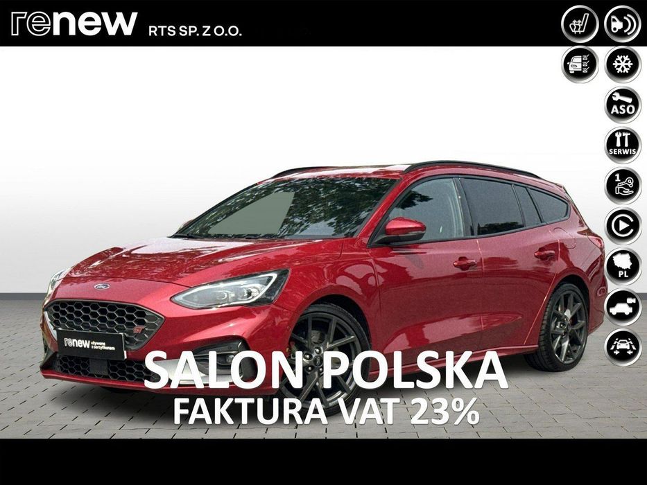 Ford Focus ST 2.3 EcoBoost 280KM/Serwis ASO/Pierwszy właściciel/Polski SalonFV23%