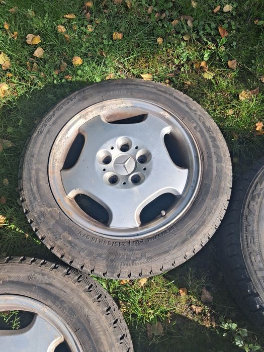 Koła mercedes w210 5x112 z oponami zimowymi 215/55r16