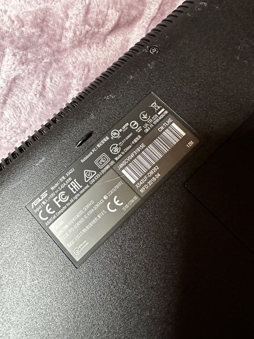 Ноутбук Asus VivoBook x542u Intel(R) Core(TM) i3-8130U 8gb