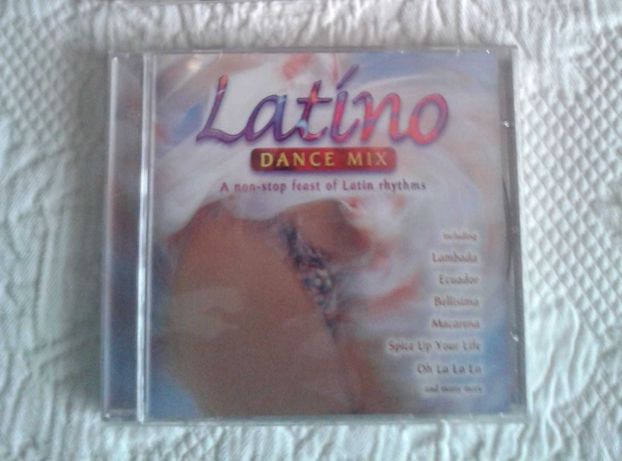 CD c/músicas latinas de dança Latino Dance Mix