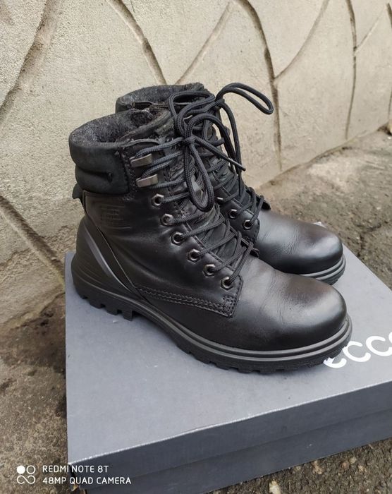 Ecco 36 ботинки жіночі зимові чоботи черевики сапоги взуття ессо