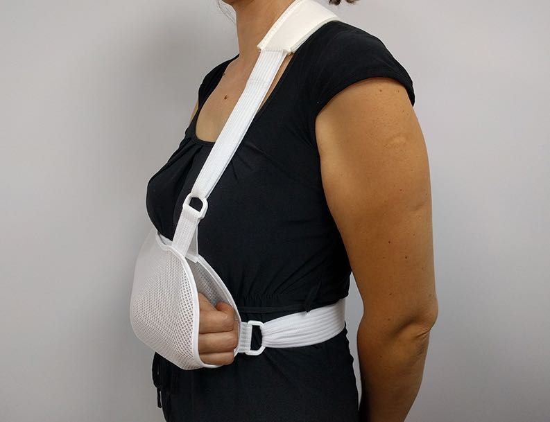 Imobilizador de braço e ombro acolchoado