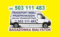 Transport Mebli Przewóz Rzeczy Bagażówka Bus Białystok Tanio
