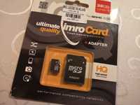 Karta pamięci micro SD 32GB 10 klasa imro Card ultimate quality