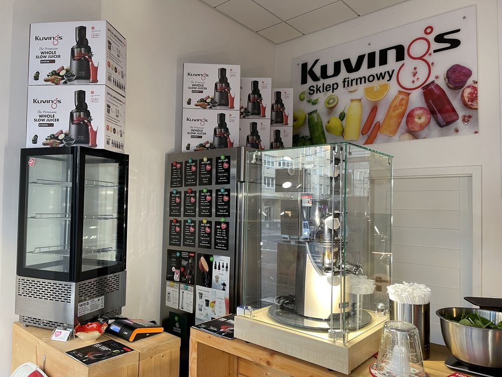 Kuvings Vita-My Myjka Ozon Ultradźwięki Plus Dzbanek Próżniowy Gratis