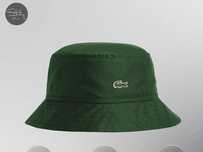Панамки котонові Lacoste Bucket Hat, різні моделі. Панами, кепки.