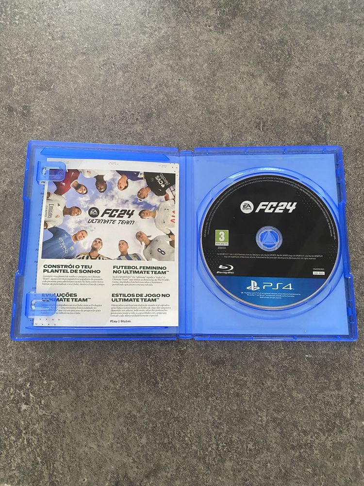 Jogo FC 24 para PS4