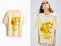 Bluzka koszulka M nowa kol T-shirt oversize żółty bawełna PROMOCJA