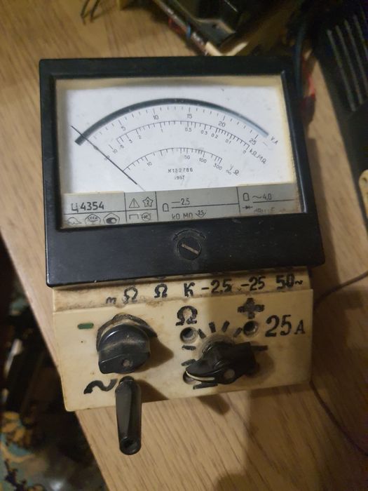 Мультиметри, вольтметри, амперметри, вимірюючі голови