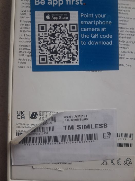 Продам Iphone 15 128gb