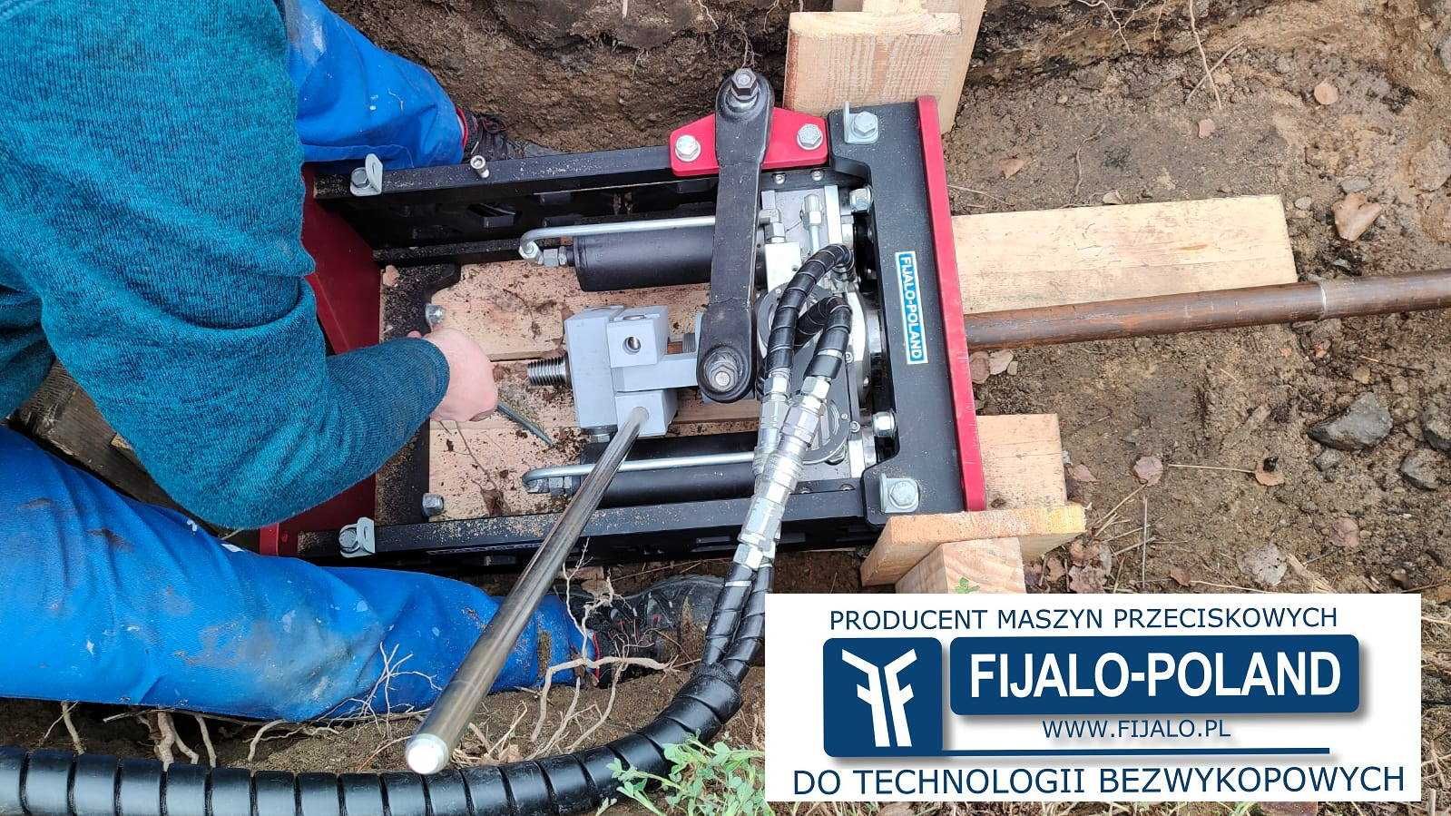Aluminiowy hydrauliczny przecisk sterowany. Bezpłuczkowy.