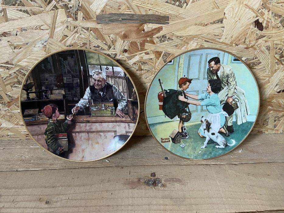 Колекційні тарілки Norman Rockwell Knowles