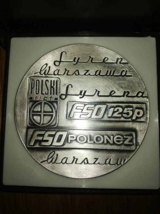 Medal za długoletnią pracę w FSO 25 lat oryginalne pudełko