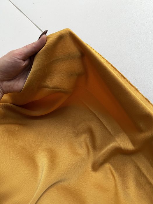 Satyna żółta/musztardowa 3m - 10 zł/m