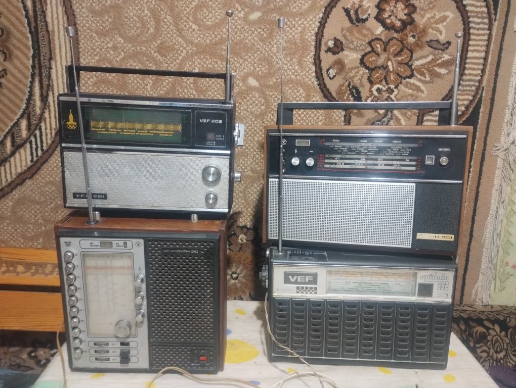 Радио ссср, Салют 001 и  разные.