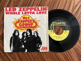 Led Zeppelin Whole Lotta Love/Livin’ Lovin’ Maid 7” winyl